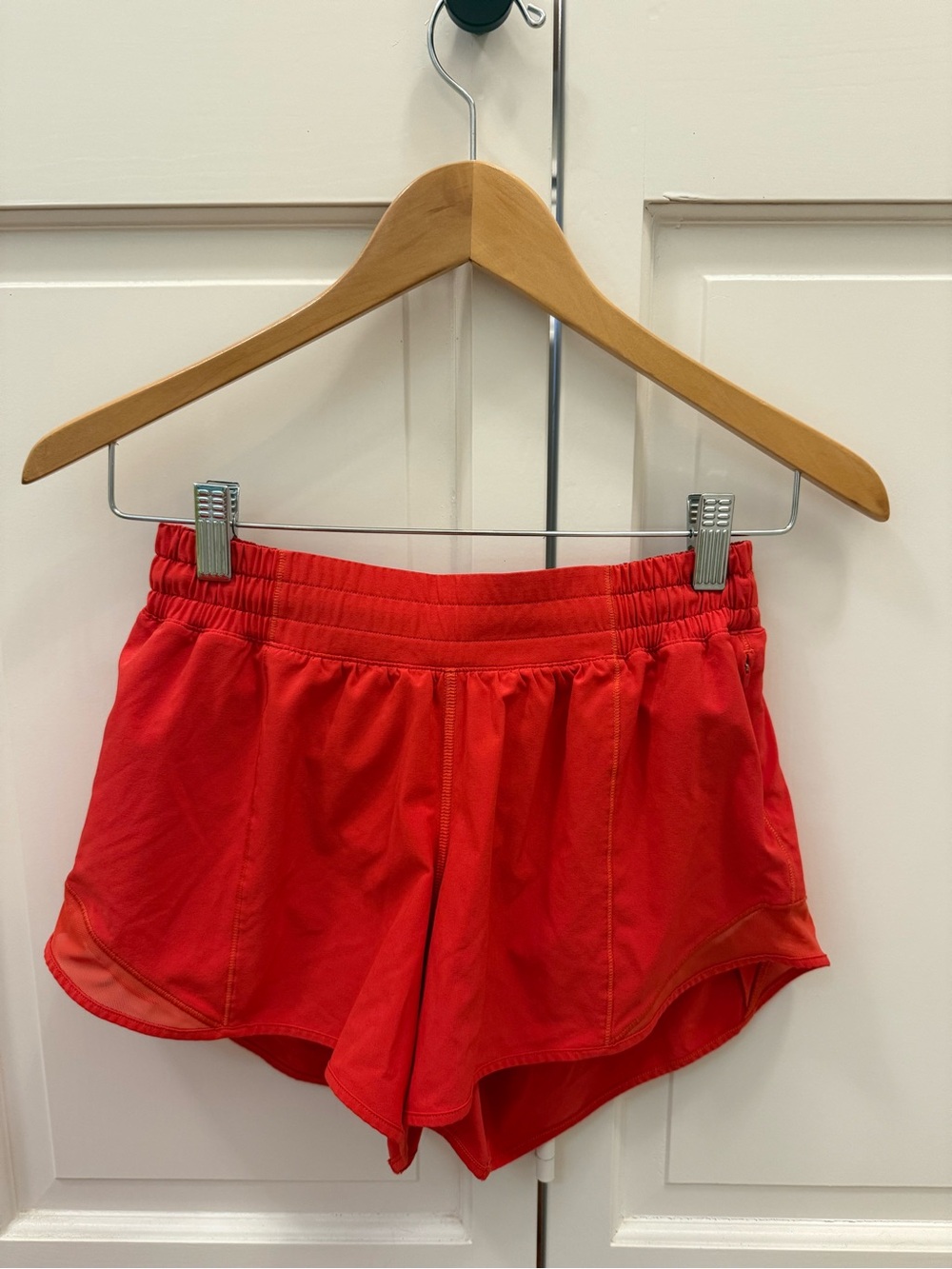 lululemon athletica Bright Red Women's Athletic Shorts